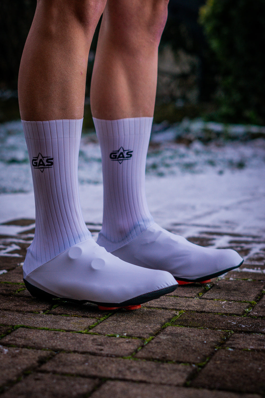 Silver Aero pack: 1x Copriscarpe e 2x Calze