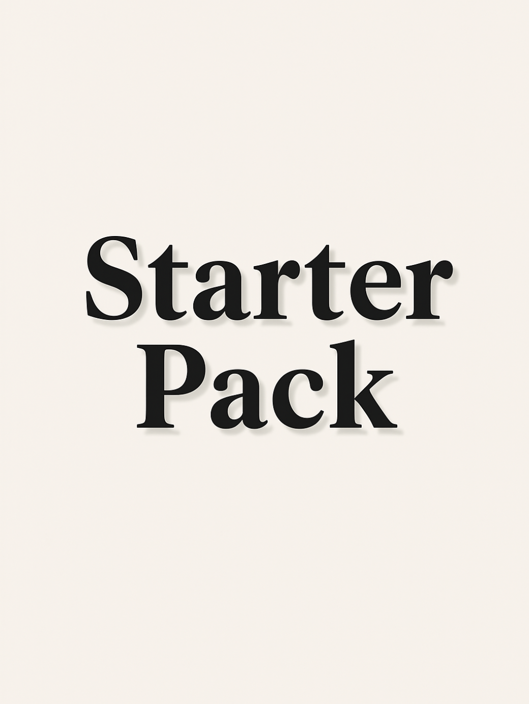 Starter Pack: 1x Copriscarpe e 1x Calze